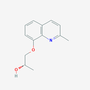 B8434610 (S)-1-(2-methylquinolin-8-yloxy)propan-2-ol CAS No. 1412258-32-2