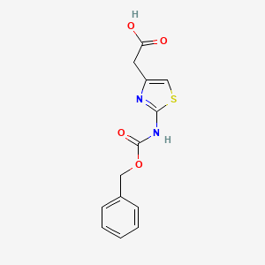 (2-Benzyloxycarbonylaminothiazol-4-yl)acetic acid