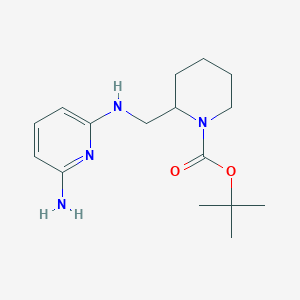 2-[(6-Amino-pyridin-2-ylamino)-methyl]-piperidine-1-carboxylic acid tert-butyl ester