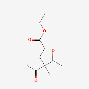 4-Acetyl-4-methyl-5-oxo-hexanoic acid ethyl ester