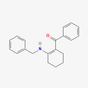 [2-(Benzylamino)cyclohex-1-en-1-yl](phenyl)methanone