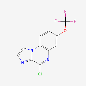 4-Chloro-7-(trifluoromethoxy)imidazo[1,2-a]quinoxaline