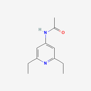 4-(N-acetylamino)-2,6-diethylpyridine
