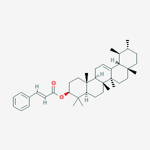 molecular formula C39H56O2 B084351 alpha-Amyrin cinnamate CAS No. 13161-35-8