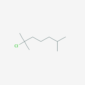 molecular formula C9H19Cl B084352 2-Chloro-2,6-dimethylheptane CAS No. 14093-16-4