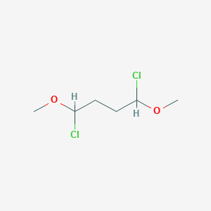 molecular formula C6H12Cl2O2 B8435302 1,4-Dichloro-1,4-dimethoxybutane 