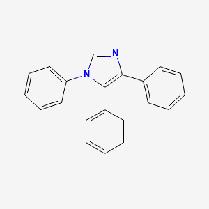 molecular formula C21H16N2 B8435526 1,4,5-Triphenylimidazole 