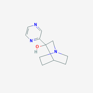 3-(2-Pyrazinyl)-1-azabicyclo[2.2.2]octan-3-ol