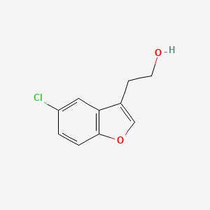 2-(5-Chloro-1-benzofuran-3-yl)ethanol