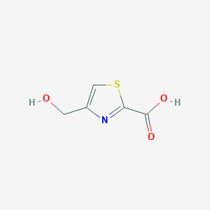 molecular formula C5H5NO3S B8436164 4-(Hydroxymethyl)thiazole-2-carboxylic acid 