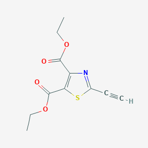 4,5-Diethoxycarbonyl-2-ethynylthiazole