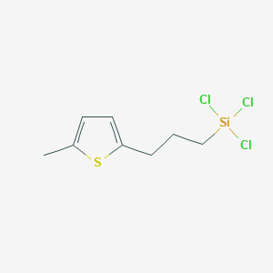 2-(3-Trichlorosilylpropyl)-5-methylthiophene