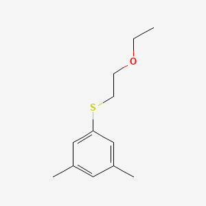 2-[(3,5-Dimethylphenyl)thio]ethyl ethyl ether