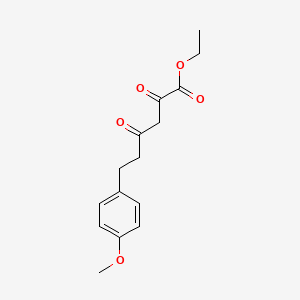 6-(4-Methoxyphenyl)-2,4-dioxohexanoic acid ethyl ester
