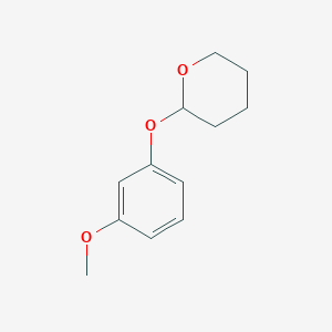 2-(3-Methoxyphenoxy)tetrahydro-2H-pyran