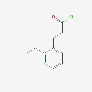 3-(2-Ethylphenyl)propanoyl chloride
