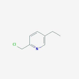 molecular formula C8H10ClN B084367 2-(Chloromethyl)-5-ethylpyridine CAS No. 10447-76-4