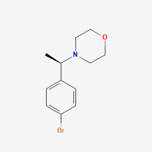 (1R)-4-[1-(4-Bromophenyl)ethyl]morpholine