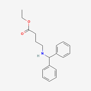 Ethyl 4-benzhydrylaminobutyrate