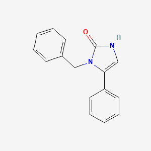 1-Benzyl-5-phenyl-4-imidazolin-2-one