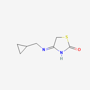 4-[(cyclopropylmethyl)amino]-1,3-thiazol-2(5H)-one