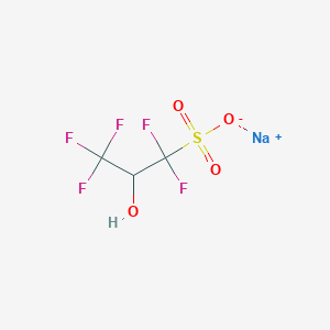 molecular formula C3H2F5NaO4S B8437012 Sodium 1,1,3,3,3-pentafluoro-2-hydroxypropane-1-sulfonate 