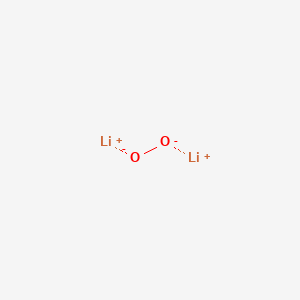 molecular formula Li2O2 B084374 Lithium peroxide (Li2(O2)) CAS No. 12031-80-0