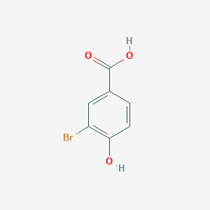 molecular formula C7H5BrO3 B084375 3-Bromo-4-hydroxybenzoic acid CAS No. 14348-41-5