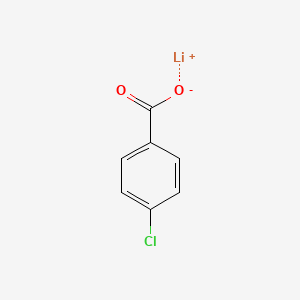 molecular formula C7H4ClLiO2 B8437540 Lithium 4-chlorobenzoate 