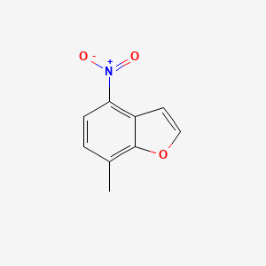 7-Methyl-4-nitrobenzofuran
