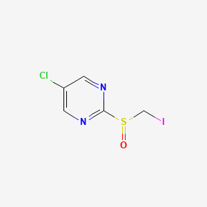 2-(Iodomethyl)sulfinyl-5-chloropyrimidine