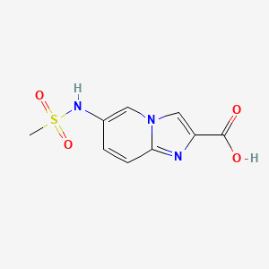 6-(Methylsulfonamido)imidazo[1,2-a]pyridine-2-carboxylic acid