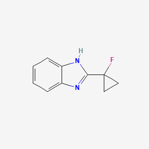 2-(1-fluorocyclopropyl)-1H-benzimidazole