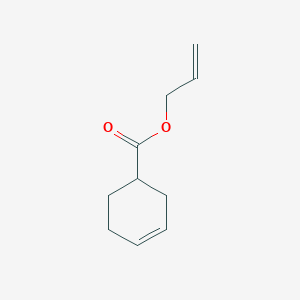 molecular formula C10H14O2 B8438132 Allyl 3-cyclohexene-1-carboxylate 