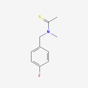N-4-fluorobenzyl-N-methylthioacetamide