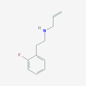 N-[2-(2-Fluorophenyl)ethyl]prop-2-en-1-amine
