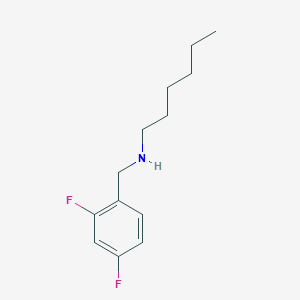 N-Hexyl-2,4-difluorobenzylamine