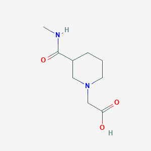 2-(3-(Methylcarbamoyl)piperidin-1-yl)acetic acid
