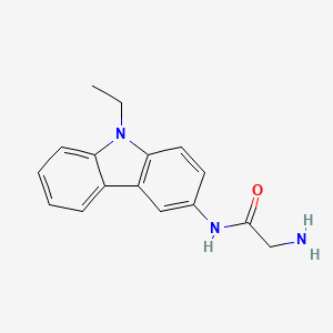 2-amino-N-(9-ethyl-9H-carbazol-3-yl)-acetamide