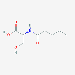 N-pentanoyl-D-serine