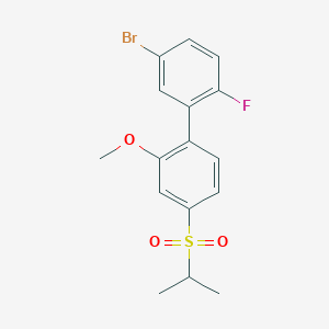 5'-Bromo-2'-fluoro-4-(isopropylsulfonyl)-2-methoxy-1,1-biphenyl