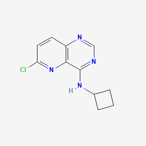 6-chloro-N-cyclobutylpyrido[3,2-d]pyrimidin-4-amine