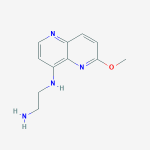 N1-(6-methoxy-[1,5]naphthyridin-4-yl)-ethane-1,2-diamine
