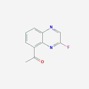 1-(3-Fluoroquinoxalin-5-yl)ethanone