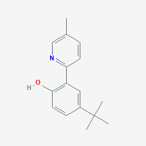 4-(Tert-butyl)-2-(5-methylpyridin-2-yl)phenol