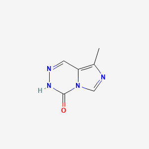 8-Methyl-imidazo[1,5-d]-as-triazin-4(3H)-one
