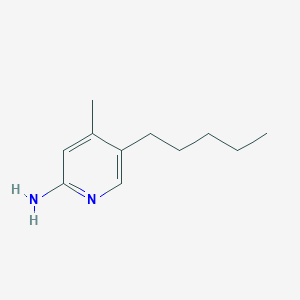4-methyl-5-pentyl-2-Pyridinamine