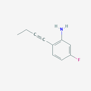 2-But-1-ynyl-5-fluoro-phenylamine