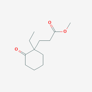 1-Ethyl-2-oxocyclohexanepropionic acid methyl ester