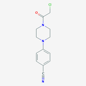 4-[4-(2-Chloroacetyl)-piperazin-1-yl]-benzonitrile
